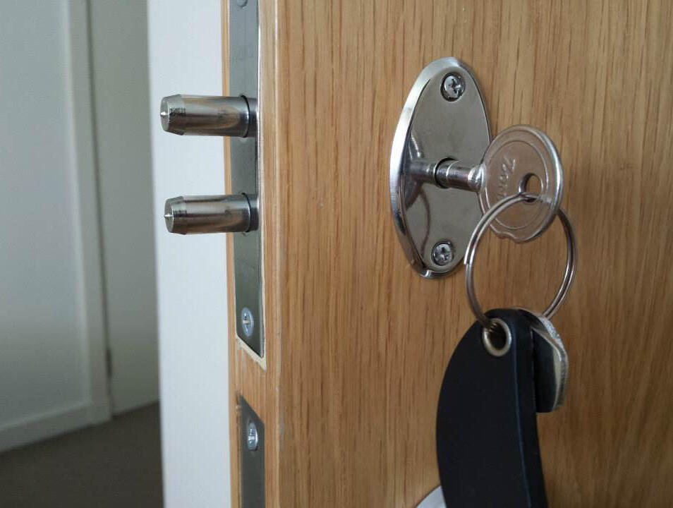 Two mortice lock installation